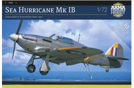 ARMA HOBBY 1/72 Hawker Sea Hurricane MK Ib with 3 D Parts